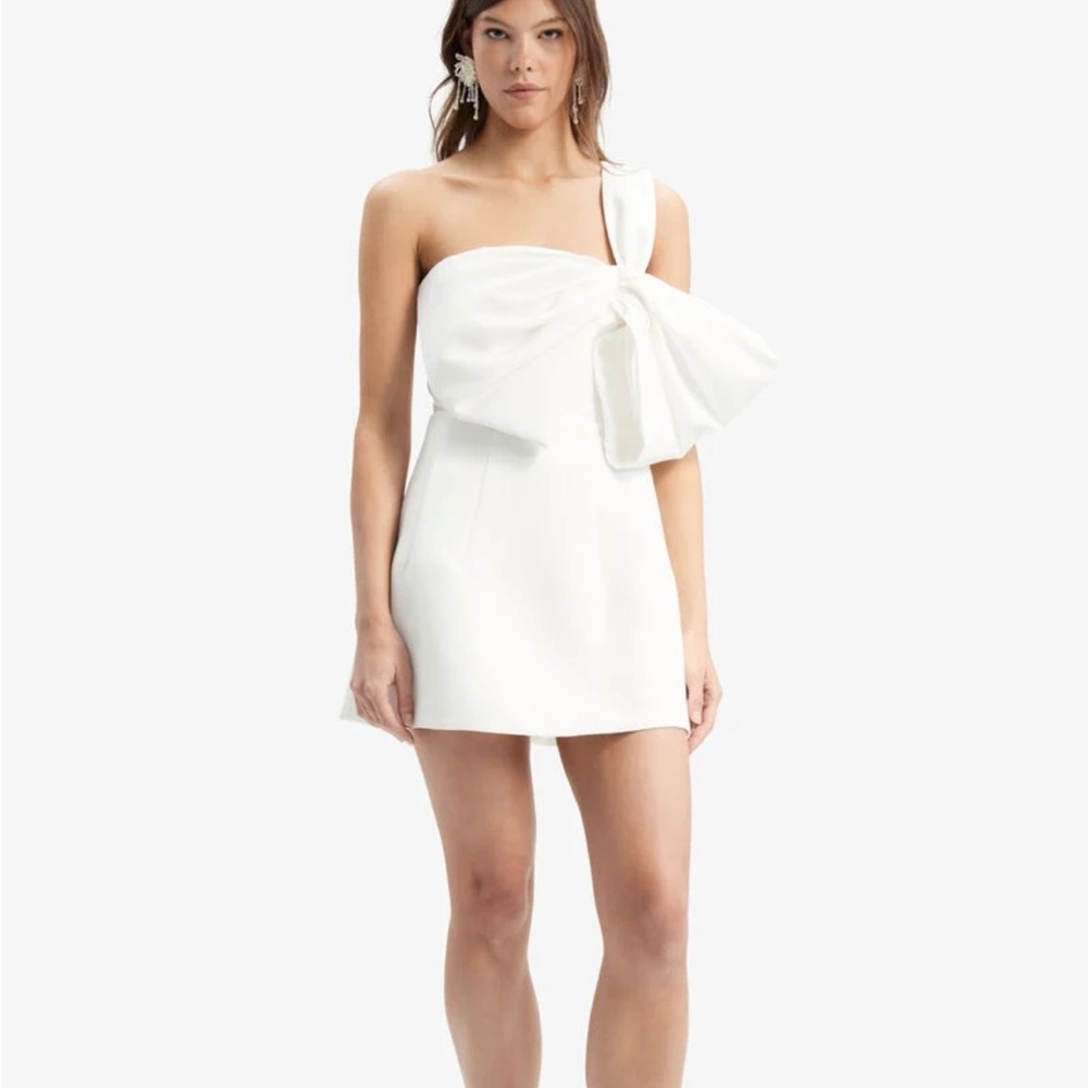 Bardot Bella Bow mini dress